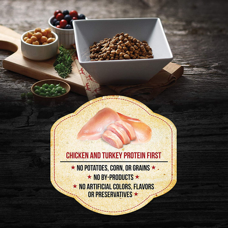 Professional title: "10 lb Market Fresh Chicken & Turkey Meal Formula Grain-Free Dry Cat Food"