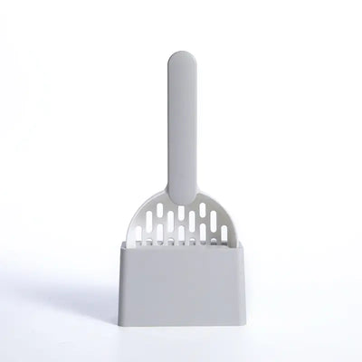Large cat litter scoop set with ABS material and base for pet cleaning