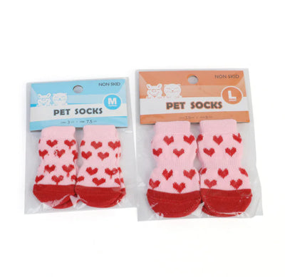 Knitted Anti-Slip Warm Socks for Pets - Christmas Style