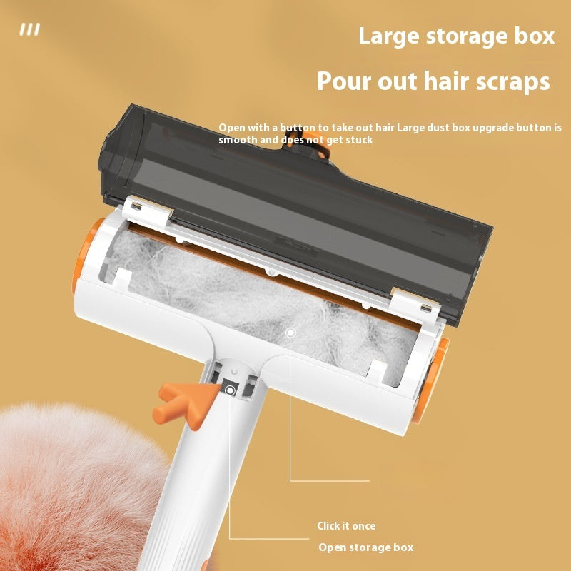 Pet Supplies Drum Multifunctional Double-sided Hair Removal Brush