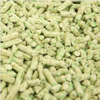 Green Tea Cat Litter, Odor Control Tofu Litter
