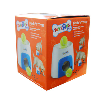 Interactive dog baseball food dispenser toy for active feeding and mental stimulation