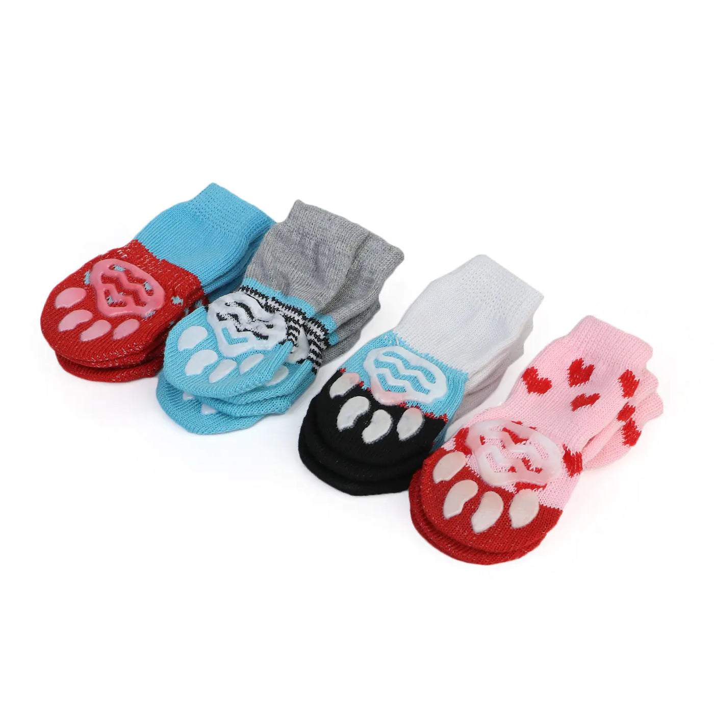 Knitted Anti-Slip Warm Socks for Pets - Christmas Style