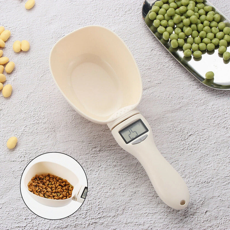 
Features:
The bowl-shaped spoon head can accommodate larger containers, a comfortable handle, easy to hold and view measurement data.
Removable spoon-align the metPet Food Measuring Scoop Electronic Dog Cat Food Measuring Cup DigitalOtherAliExpressDean's Pet Outlet Pet Food Measuring Scoop Electronic Dog Cat Food Measuring Cup Digital