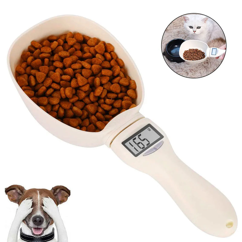 
Features:
The bowl-shaped spoon head can accommodate larger containers, a comfortable handle, easy to hold and view measurement data.
Removable spoon-align the metPet Food Measuring Scoop Electronic Dog Cat Food Measuring Cup DigitalOtherAliExpressDean's Pet Outlet Pet Food Measuring Scoop Electronic Dog Cat Food Measuring Cup Digital