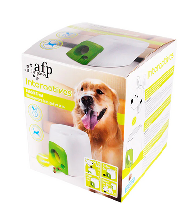 Interactive dog baseball food dispenser toy for active feeding and mental stimulation