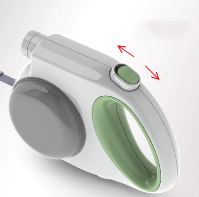 Pet Leash with Food Storage