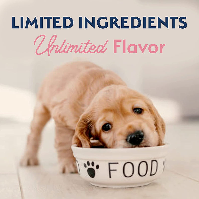 Limited Ingredient Puppy Dry Dog Food with Healthy Grains, Salmon & Brown Rice Recipe - 24 lb