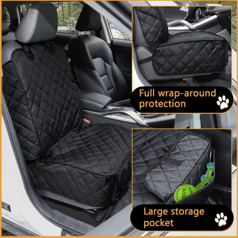 Dog Car Seat Cover, Waterproof Pet Front Seat Cover Vehicle Seat Protection, Scratch Proof & Nonslip Pet Car Seat Protector Dog Seat Cover For Cars, Trucks & SUV