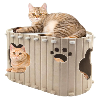 Cat Cave Cat House for Indoor Cats