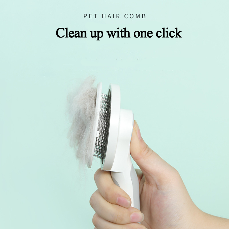 Feature：
1,Save the floor, remove floating hair of the pet.
2,Remove hair from comb with one click.
3,Doesn't hurt the skin just massageMaterial: ABS 
Size: 192*80*4UFO Pet Massage Comb Cats Dog Grooming Combs BrushPetsLilac MiloDean's Pet Outlet UFO Pet Massage Comb Cats Dog Grooming Combs Brush