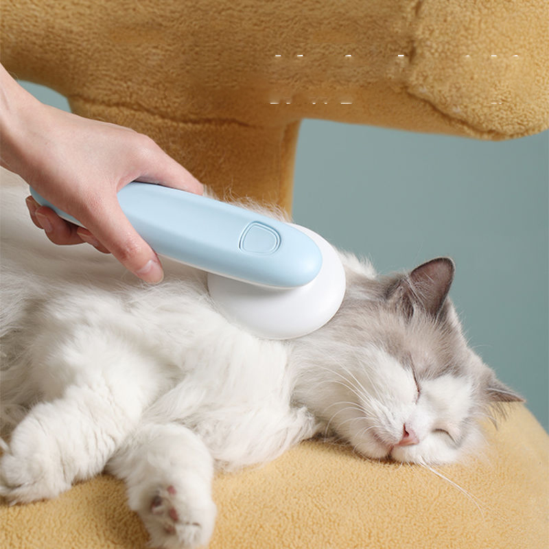 Feature：
1,Save the floor, remove floating hair of the pet.
2,Remove hair from comb with one click.
3,Doesn't hurt the skin just massageMaterial: ABS 
Size: 192*80*4UFO Pet Massage Comb Cats Dog Grooming Combs BrushPetsLilac MiloDean's Pet Outlet UFO Pet Massage Comb Cats Dog Grooming Combs Brush