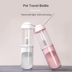 Features:1.330ml large capacity, you can go out with peace of mind; one-click water out, making drinking water easier;2. U-shaped drinking trough, suitable for pet dOutdoor Travel Pet Water Dispenser Pet Dog Cat Water BottlePetsLilac MiloDean's Pet Outlet Outdoor Travel Pet Water Dispenser Pet Dog Cat Water Bottle