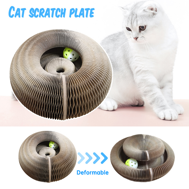 Features:
Enjoy more funny way to share scratching happy time
Connect two cat scratching boards together to increase the area of the cat scratching board, cats have Paper Magic Organ Cat Scratching Board Cat ToyPetsLilac MiloDean's Pet Outlet Paper Magic Organ Cat Scratching Board Cat Toy