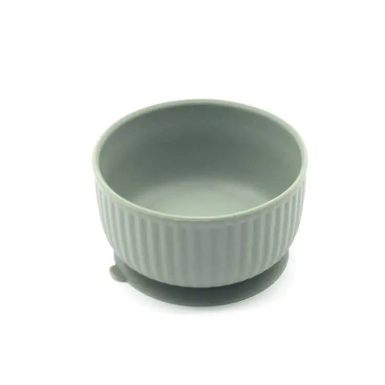 Silicone non slip small pet bowl Soft Green
