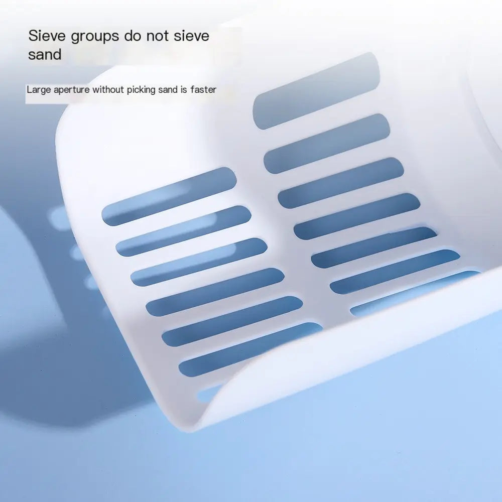 Foldable Portable Cat Litter Scoop with Large Bin