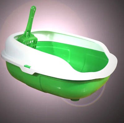 Cat Litter Box with Odor Control and Shaking Feature
